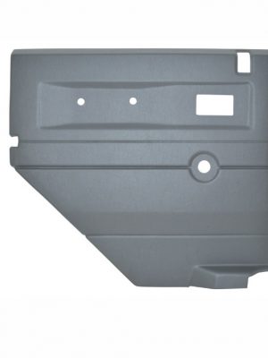 LAND ROVER DEFENDER MANUAL WINDOWS - LIGHT GREY SECOND ROW DOOR CARD LH - DA2493