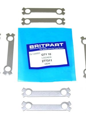 Land Rover Series 2 3  Lock Tab Back Plate to Stub Axle x10  - 277311