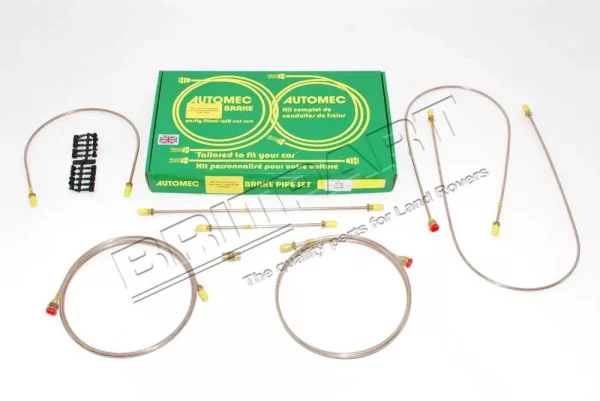 LAND ROVER SERIES 2 SWB 4cyl RHD - Brake Pipe Set 1958-61 (DA7400)