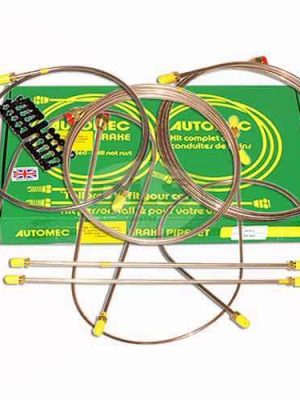 LAND ROVER SERIES 2A LWB 4cyl RHD - Brake Pipe Set 1961 to 1969 suff G (DA7402)