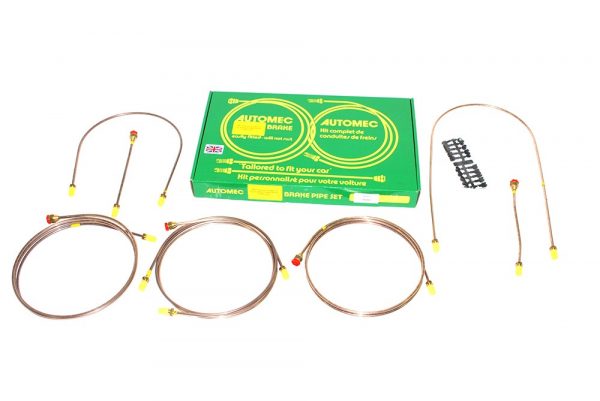 LAND ROVER SERIES 3 SWB 4/6cyl RHD - Brake Pipe Set single line DA7403
