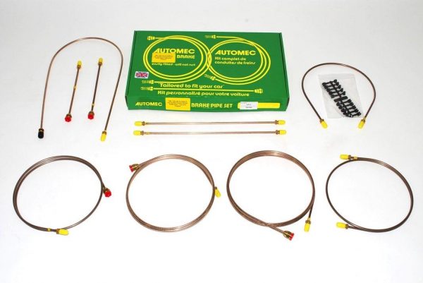 LAND ROVER SERIES 3 LWB RHD 4/6cyl  Brake Pipe Set single line DA7404