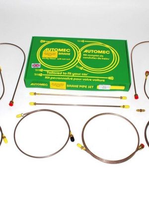 LAND ROVER SERIES 2A LWB 6cyl RHD - Brake Pipe Set to 1969 suff F Servo DA7405