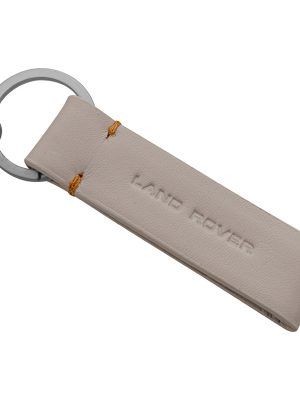 Land Rover loop keyring (ivory)
