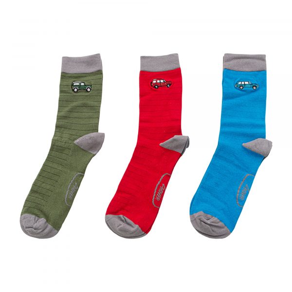 Landrover Heritage Socks x 3