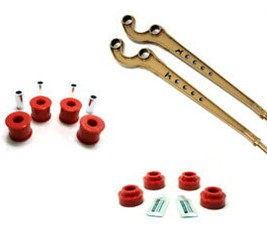 LANDROVER CASTER CORRECTION FRONT RADIUS ARMS PAIR TERRAFIRMA TF508 D1/DEF/RRC