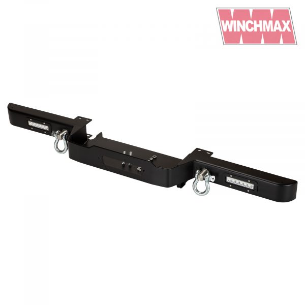 WINCHMAX LAND ROVER DEFENDER WINCH BUMPER WITH LED’S AND 2 SHACKLES – FITS WITH OR WITHOUT AIR CON