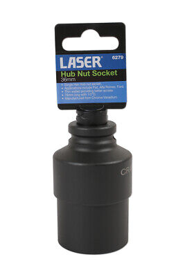 Laser 6279 Hub Nut Socket Thin Walled Deep 36mm