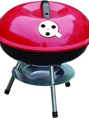HambleBB-BBQ201 Redwood Leisure 14-inch Portable Barbecue - Red