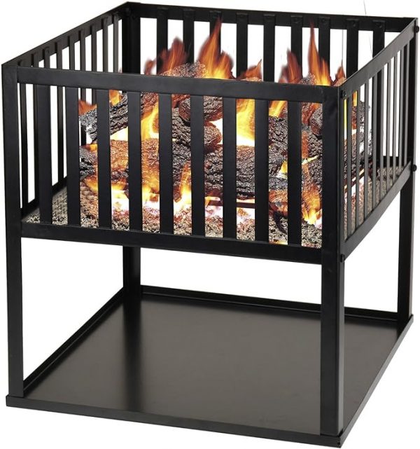 Redwood Leisure 40cm Square Fire Basket
