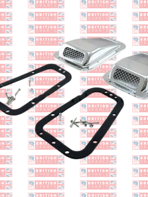 DEFENDER RH AND LH STAINLESS STEEL BONNET VENT