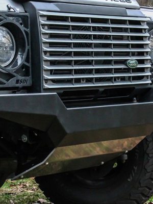 Safety Devices Stepped Non-Winch Front Bumper