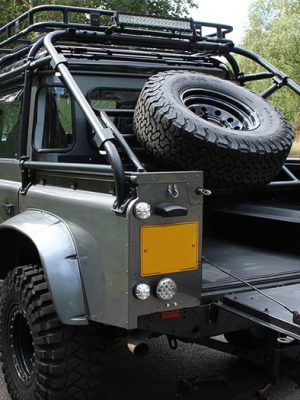 Safety Devices Fixed Spare Wheel Carrier