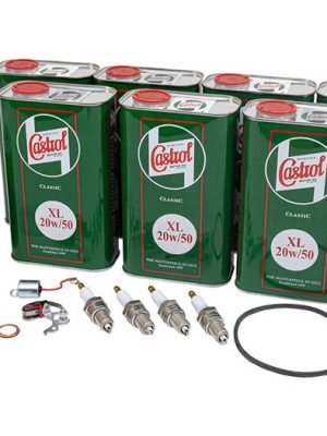 Britpart Service Kit +20W 50 Oil LR Series 2.25 Petrol Fixed Points -DA6032COM