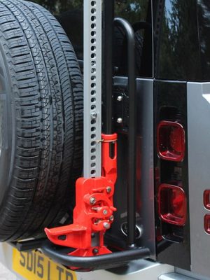Spare Wheel Cradle & Jack Mount