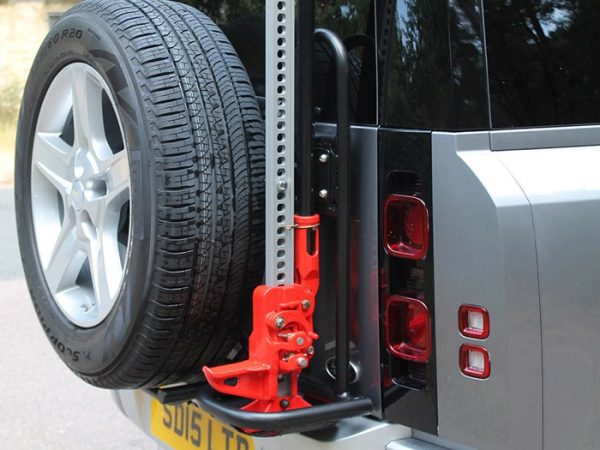 Spare Wheel Cradle & Jack Mount