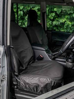 Land Rover Discovery 2 Waterproof Front Seat Covers DA3662BLACK