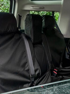 Land Rover Discovery 2 Waterproof Rear Seat Covers  DA3663BLACK