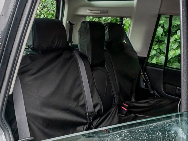 Land Rover Discovery 2 Waterproof Rear Seat Covers  DA3663BLACK
