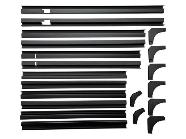DEFENDER Front & Rear Window Channel Kit LHS/RHS DA4909
