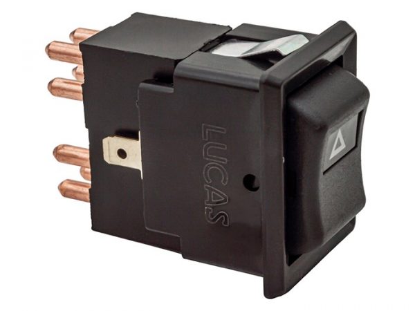 Switch - Hazard with 24V Bulb