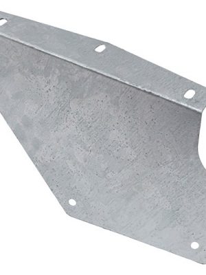 Land Rover Discovery 2 Galvanised Mudflap Brackets Front RHS - CAX100060GALV