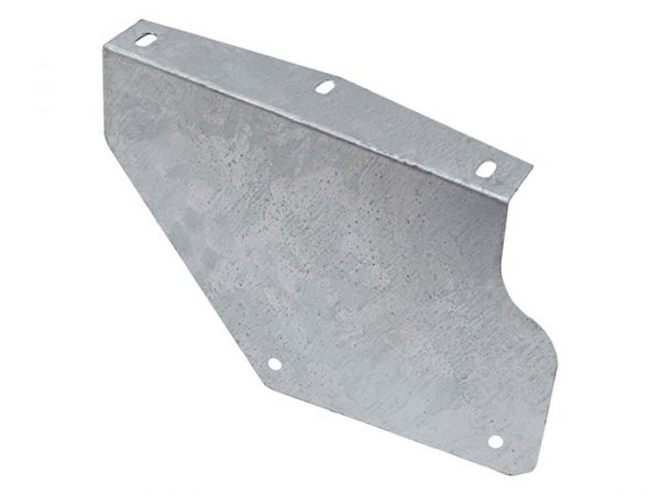 Land Rover Discovery 2 Galvanised Mudflap Brackets Front RHS - CAX100060GALV