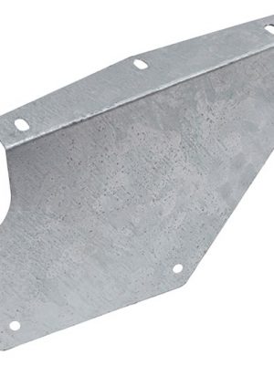 Land Rover Discovery 2 Galvanised Mudflap Brackets Front LHS - CAX100070GALV
