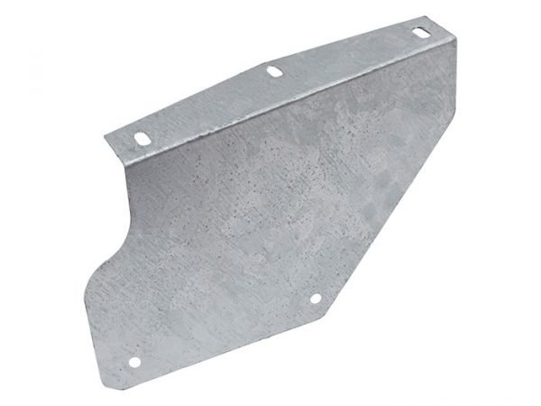 Land Rover Discovery 2 Galvanised Mudflap Brackets Front LHS - CAX100070GALV