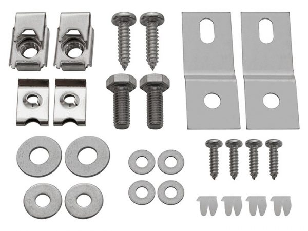 Air-Con Mounting Bracket Kit (Front Set) - Land Rover Defender - MTC6332KIT