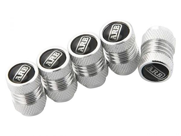ARB Silver Tyre Valve Caps