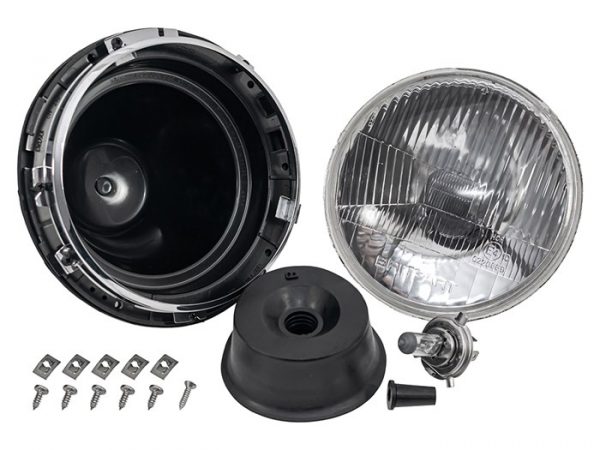 Halogen Headlight Unit Assembly