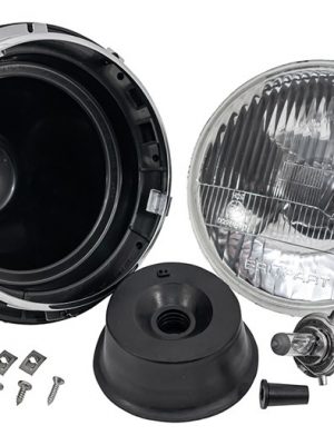 Halogen Headlight Unit Assembly LHD (Single) - Land Rover Def,Series - AEU1742