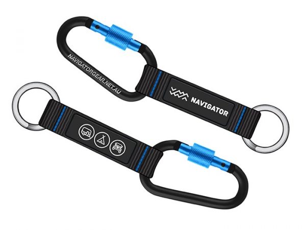 Navigator Carabiner Keyring