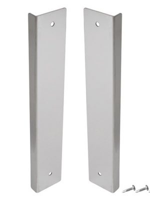 Land Rover Defender Stainless Steel Brushed Finish A-Post Trim - DA4871
