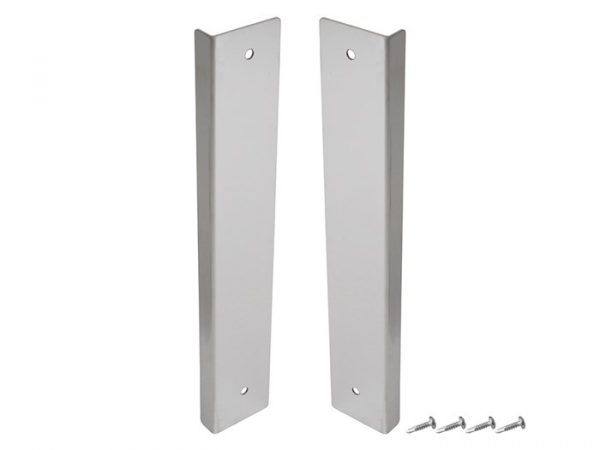 Land Rover Defender Stainless Steel Brushed Finish A-Post Trim - DA4871