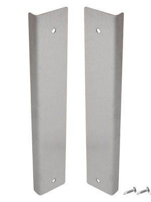 Land Rover Defender Stainless Steel Brushed Finish A-Post Trim - DA4871B