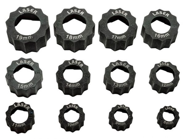Laser Damaged Nut/ Bolt Extractor Set - 12 Piece