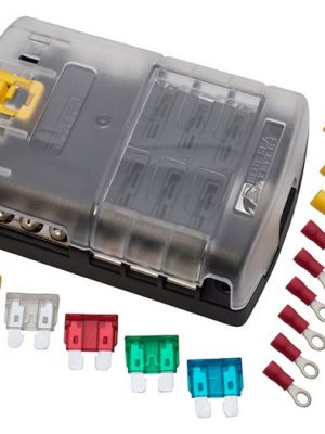 6-Way Fuse Box Kit with Crimps