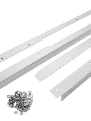 Land Rover Defender Front/Rear Stainless Steel Door Threshers - DA4793