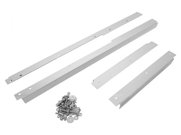 Land Rover Defender Front/Rear Stainless Steel Door Threshers  DA4794