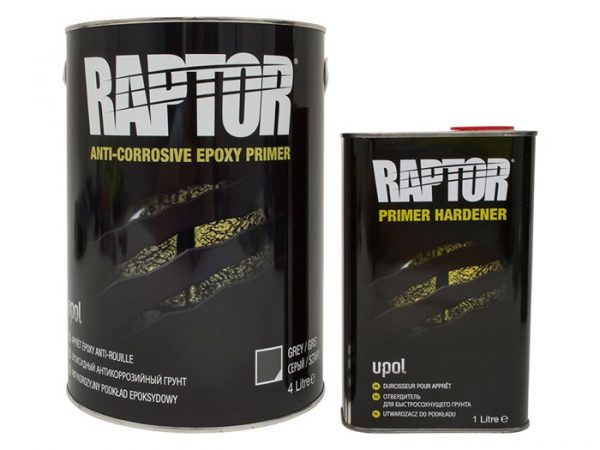 EPOXY PRIMER KIT Upol RAPTOR 4:1 ANTI-CORROSIVE BUZZWELD 5l Buzzweld DA6616
