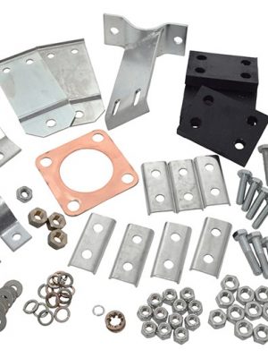Land Rover Series SWB Exhaust Bracket Fitting Kit  DA1294