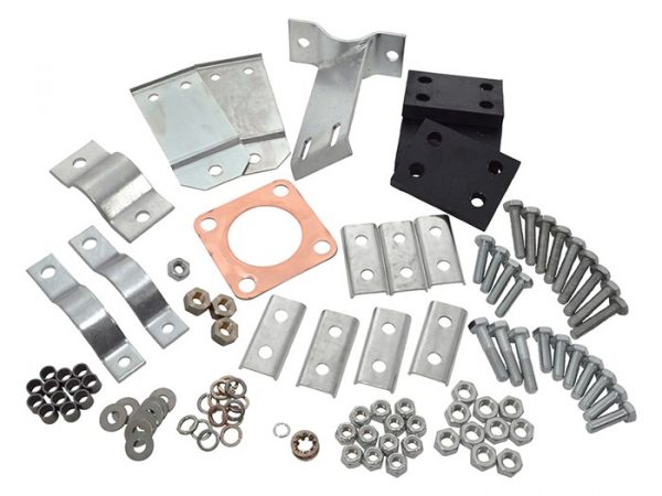 Land Rover Series SWB Exhaust Bracket Fitting Kit  DA1294