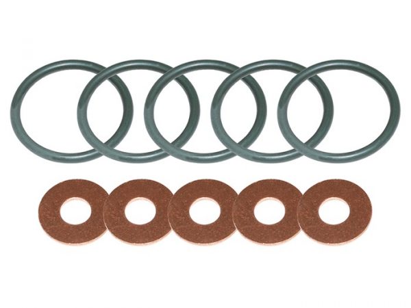 Land Rover TD5 Injector O-Rings & Copper Washers Seal Kit - Genuine - DA2479LR