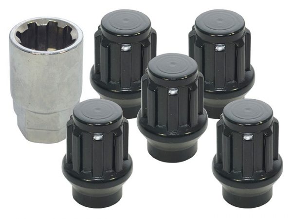 DEFENDER DISCO 1 MAXXTRAC Set of 5 Locking Wheel Nuts & Key DA2475