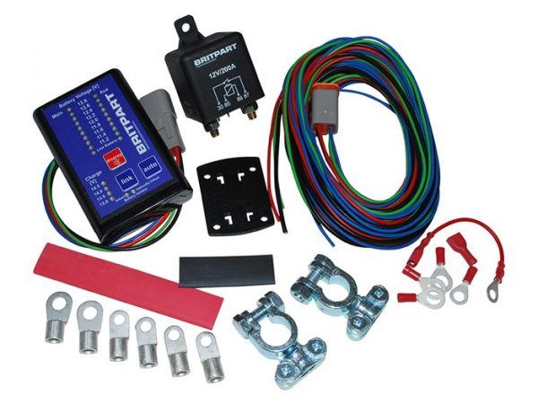 Microprocessor Controlled Dual Battery Management System