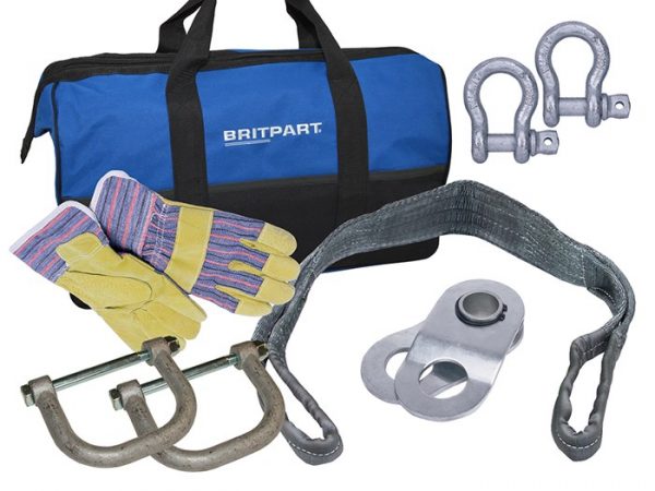 Starter Winch Recovery Kit with Jate Rings