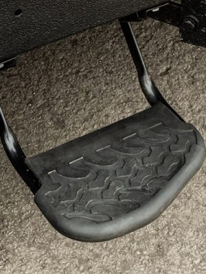 Land Rover Defender - All Models (Up to-07) Folding Rear Door Step  STC7632MT