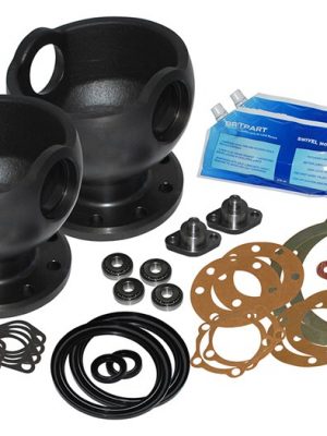 Land Rover Defender Castor Corrected Swivel Ball Housings Kit - DA3203